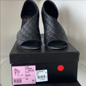 Chanel Quilted Leather Heels